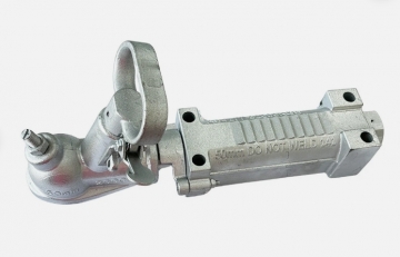 Trailer Coupling Hitch Override Zinc Finish Mechanical 2T 50mm Mechanical 2000KG