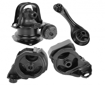1K003 Engine Motor & Transmission Mount Kit 4pcs Compatible with Fits 1990 - 1993 Honda Accord 2.2L for Auto Transmission Replace A6509 A6512 A6519 A6547 11270-8J000