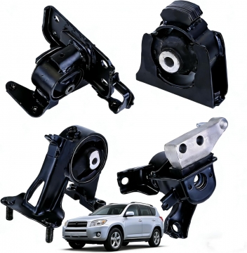 1K0424 4PC Engine Motor & Trans Mount Set Fit for 2009-2012 for Toyota RAV4 4pcs A62038 A62093 A62050 A62064 Engine Motor Mount