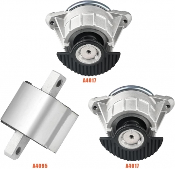 1K0357 3PCS Engine Motor & Transmission Mount Set for Mercedes-Benz C300/C350/E350/E400 | A4017, A4095